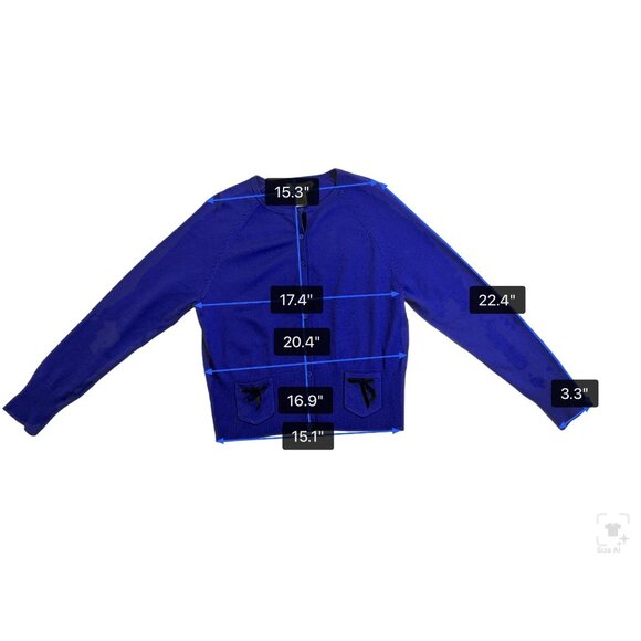 Pendleton Womens Purple Silk & Cashmere Cardigan Sweater Button Front Sz M Petit - Picture 7 of 8